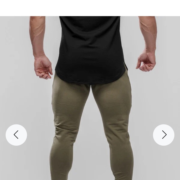 Hera Hero men’s DLUXX Joggers Red/Maroon sweat pants NWT - Picture 4 of 8